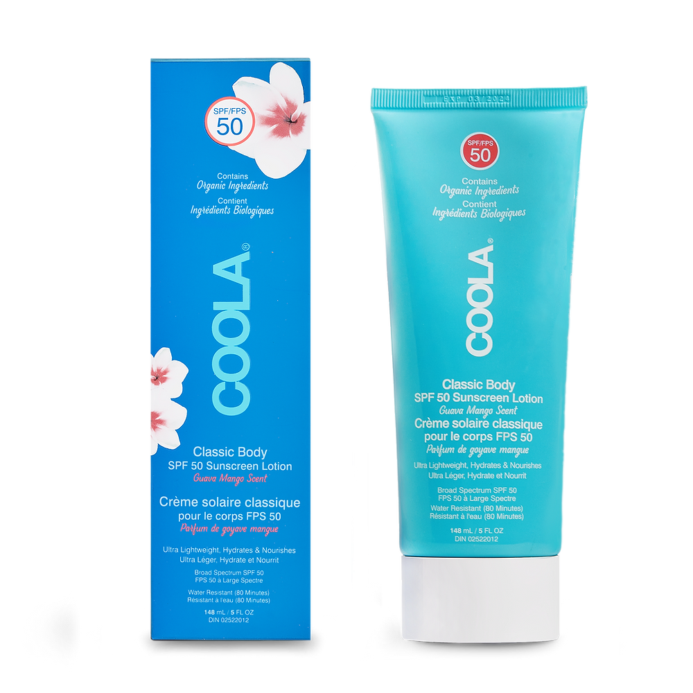 COOLA -  Classic Body SPF 50 Guava Mango Lotion (148ml/5oz)