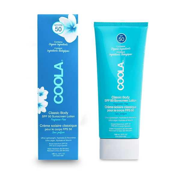 COOLA - Classic Body SPF 50 Fragrance Free Lotion (148ml/5oz)