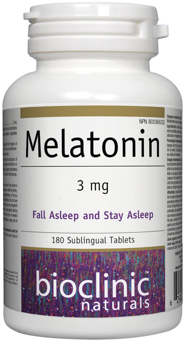 image of product called Melatonin by Bioclinic Naturals.