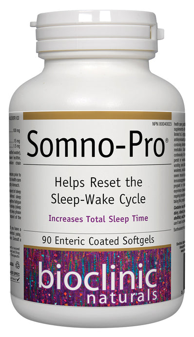 image of product called Somno-Pro by Bioclinic Naturals.